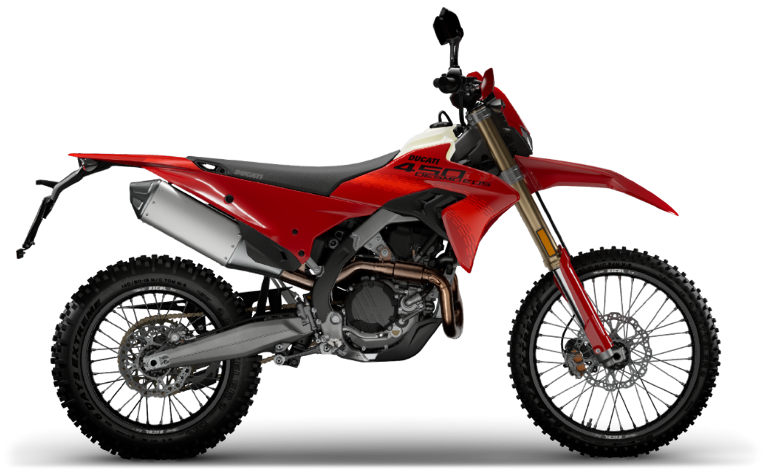 Desmo450 EDS. Pure off-road adrenaline.