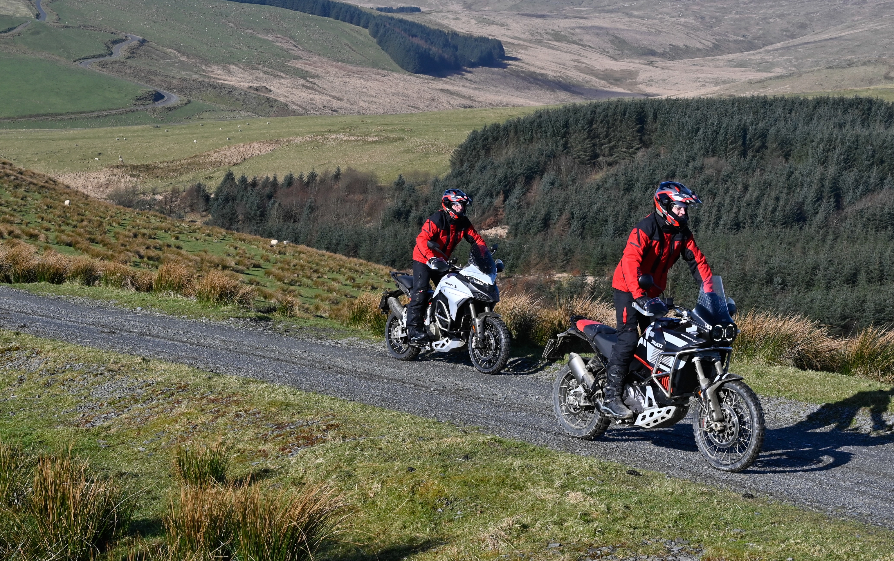 Expert tuition off-road followed by real world application on-road. Master key off-road skills that will transform your road riding.