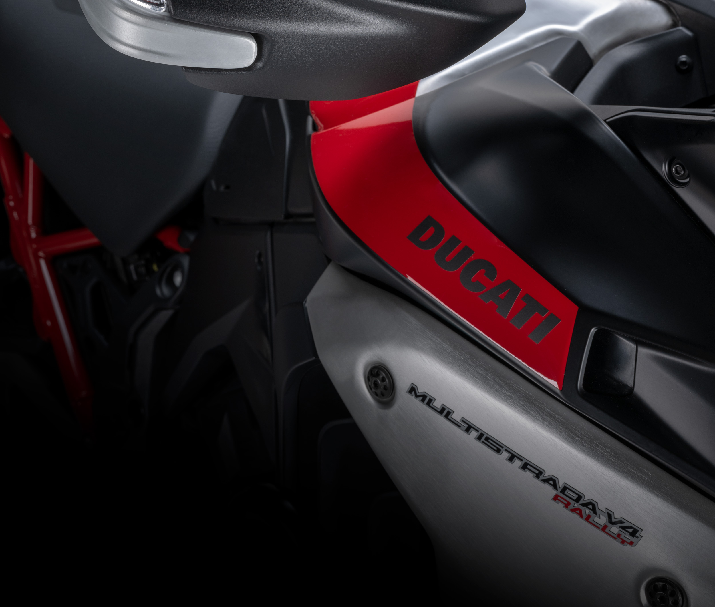 Ducati off-road equipment. Built for adventure